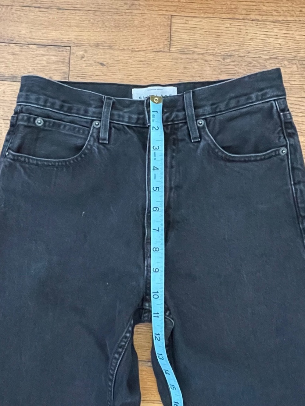 SLVRLAKE Rider Straight Jeans Long Gone Wash - Picture 6 of 12